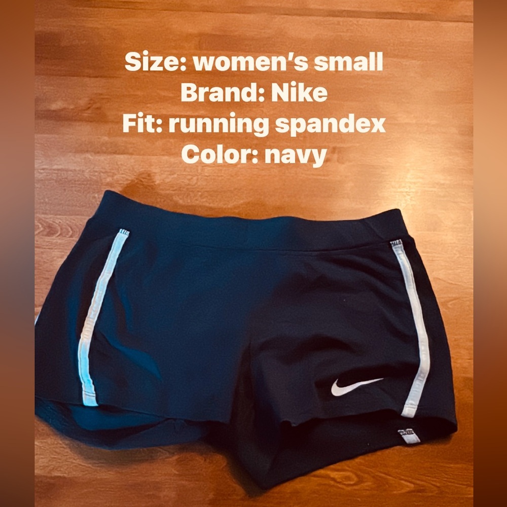 Nike Women's Navy Athletic Shorts